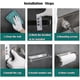 thumbnail image 5 of Stainless Steel Paper Towel Holder, 304 Wall-Mounted Kitchen Bathroom Roll Holder with Screws for Other Brands, 5 of 5