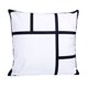 thumbnail image 1 of Funda de almohada en blanco de la serie Nine Grid, funda de almohada de felpa corta, funda de almohada de sofá de sublimación, 1 of 5