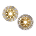 thumbnail image 2 of Roue de Meulage4.5in Meule Sertie Diamant Coupe Disque de Meulage Double Rangée de Meule Durabilité Améliorée, 2 of 5