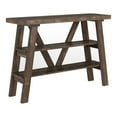 thumbnail image 5 of Furniture of America Birch 2-Shelf Console Table, Reclaimed Oak, 5 of 9