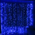 thumbnail image 1 of Guirnalda de luces LED tipo cortina, guirnalda de Año Nuevo conectable, 3x 1/3x 2/3x 3/6x3m, adornos navideños para el hogar, adorno 2023, 1 of 4