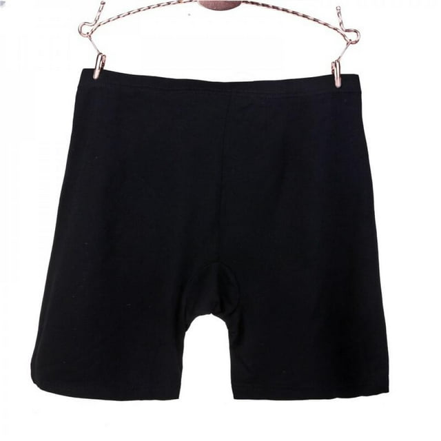 Liquidation! Shorty pour Femmes Confortable Culottes Culottes Garçonnes Anti-Frottement Short en Spandex pour Porter sous une Robe Noir G