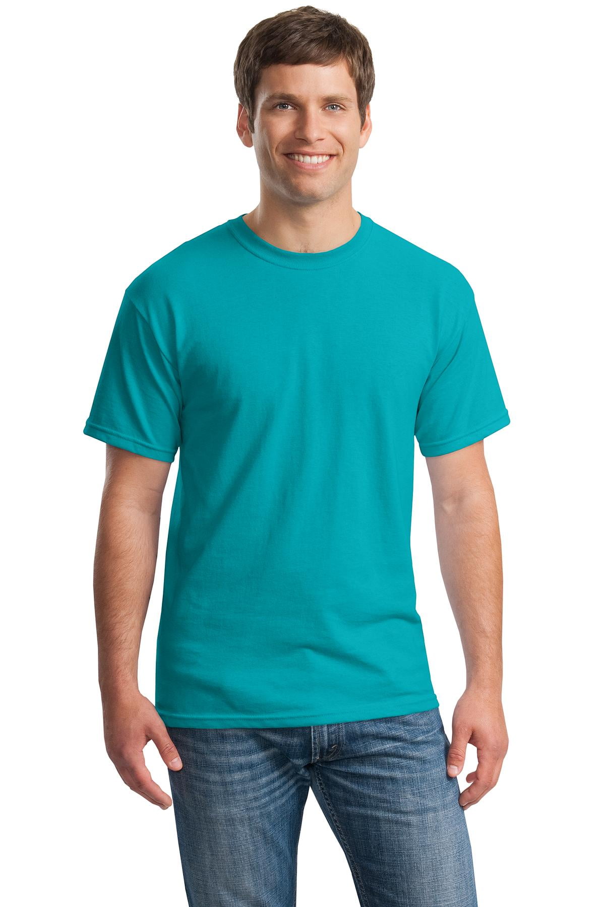 Gildan Men's Ultra Cotton T-Shirt Pack - Purple & Sports Grey, Small