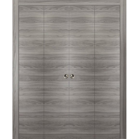 Sliding Closet Double Bi-fold Doors | Planum 0010 Ginger Ash