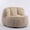 Brown+Camel, variant on PAPROOS Oversized Bean Bag Chair for Adults, Plush Faux Fur Bean Bag Sofa Chair with Back Support, Foam Filled Lounge Chair, No Assembly, Black, for Bedroom, Living Room, Dorm