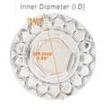 thumbnail image 4 of 168 mm Car Rim Center Cap Hub Center Cap Hub Center Cap 9155L169 for 247L169 09.24.028,4PCS, 4 of 5
