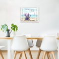 thumbnail image 4 of Inspirational Quotes Wall Art Purple Lavender on the Beach outside the Window Bathroom Wall Art Watercolor Ocean Landscape Canvas Art Wall Decor for Living Room Bedroom Kitchen 24x16 Inches, 4 of 5