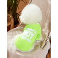 thumbnail image 2 of PETSIN 1pc Slogan Graphic Pet Tee For Dog And Cat For Spring And Summer, 2 of 4