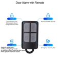 thumbnail image 4 of Alarma METAK para ventanas y puertas, paquete de 2 unidades, con mando a distancia de 120 dB, color negro, 4 of 7