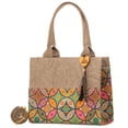 thumbnail image 2 of Bolso Yute De Mujer FANA Dahina Color Antimonio Juvenil Mayoreo, M3921!!, 2 of 3