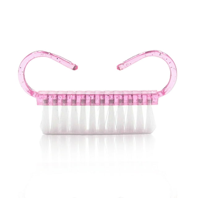 kurtrusly Nail Brush Remove Plastic Wear-resistant Scrub Nails Cleaning Tools Multifunctional Manicure Adult Household Fingernail Random Color 1Set