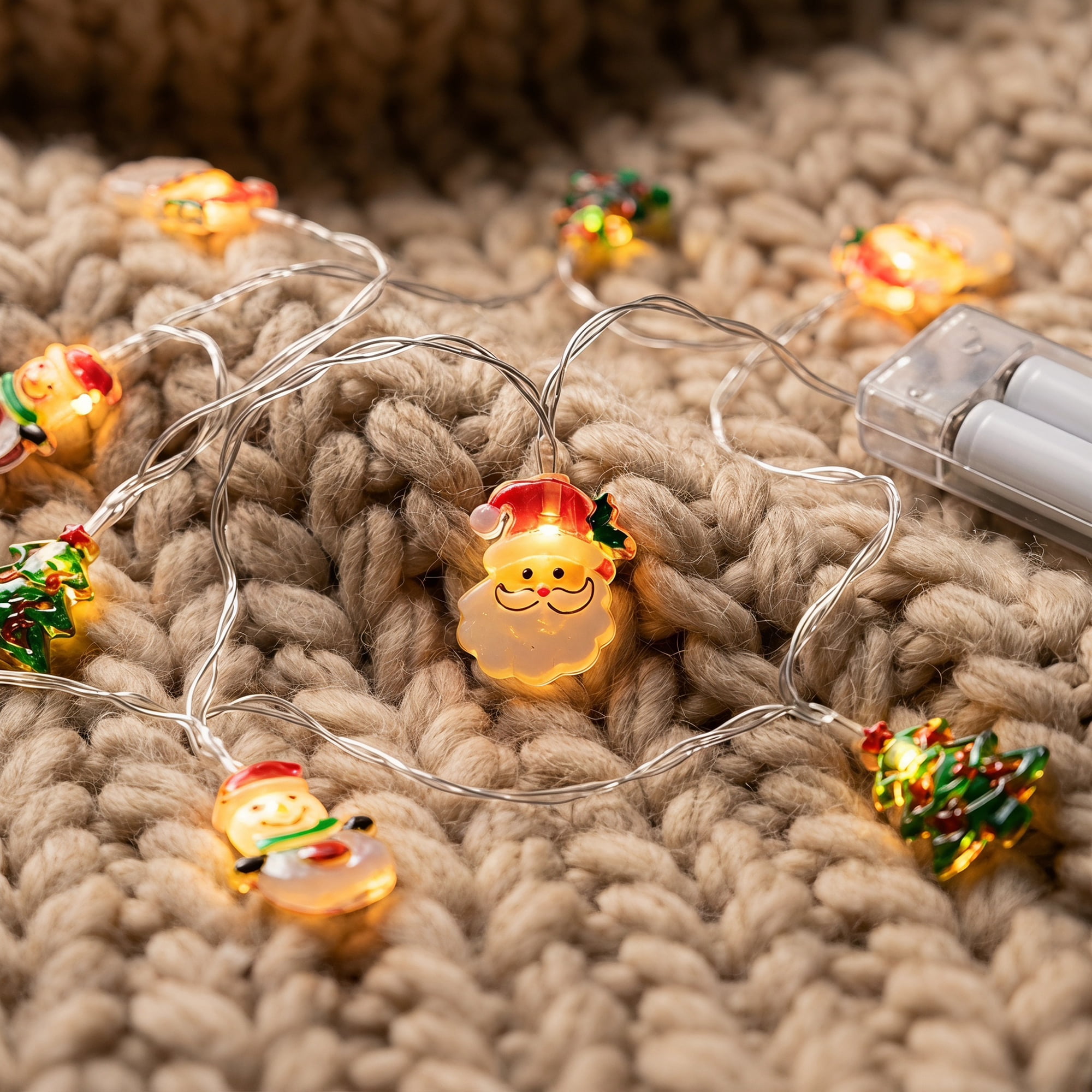 Unique Bargains Fairy Lights for Decor and Festive 6.6 ft Multicolor Battery Operated