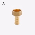 thumbnail image 2 of 1 Pcs Brass Pipe Fitting 6Mm-16Mm Hose Barb Tail G1/2 Internal Thread Connector A, 2 of 6