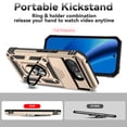 thumbnail image 3 of TYJKeJi Fashion Case Kickstand Drop Resistant Shockproof Case For Google Pixel 10A, 3 of 9