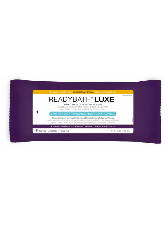 ReadyBath LUXE Total Body Cleansing Heavyweight Washcloths - MSC095101H