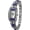 SILVER-PURPLE, variant on Collections Women’s Japanese Quartz Square Ornamental Stone-Accent Watch, 21x32mmCase, Pearlescent Dial, Metal Link Bracelet