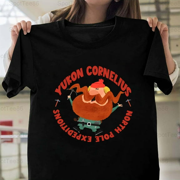 Yukon Cornelius North Pole Expeditions Funny Retro Christmas Movie G001 Unisex T-Shirt, Up to Size 5XL