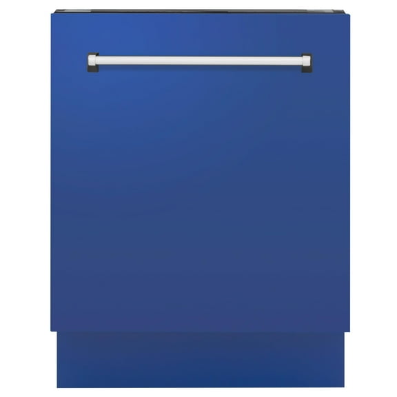 24" Top Control Tall Tub Dishwasher in Blue Matte with Stainless Steel Tub and 3rd Rack (DWV-BM-24)