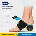 thumbnail image 2 of Dr. Scholl’s Compression Arch Sleeve, Custom Support Inserts, Foot Pain Relief, Adjustable Fit (2-pack) for Workout, 2 of 7