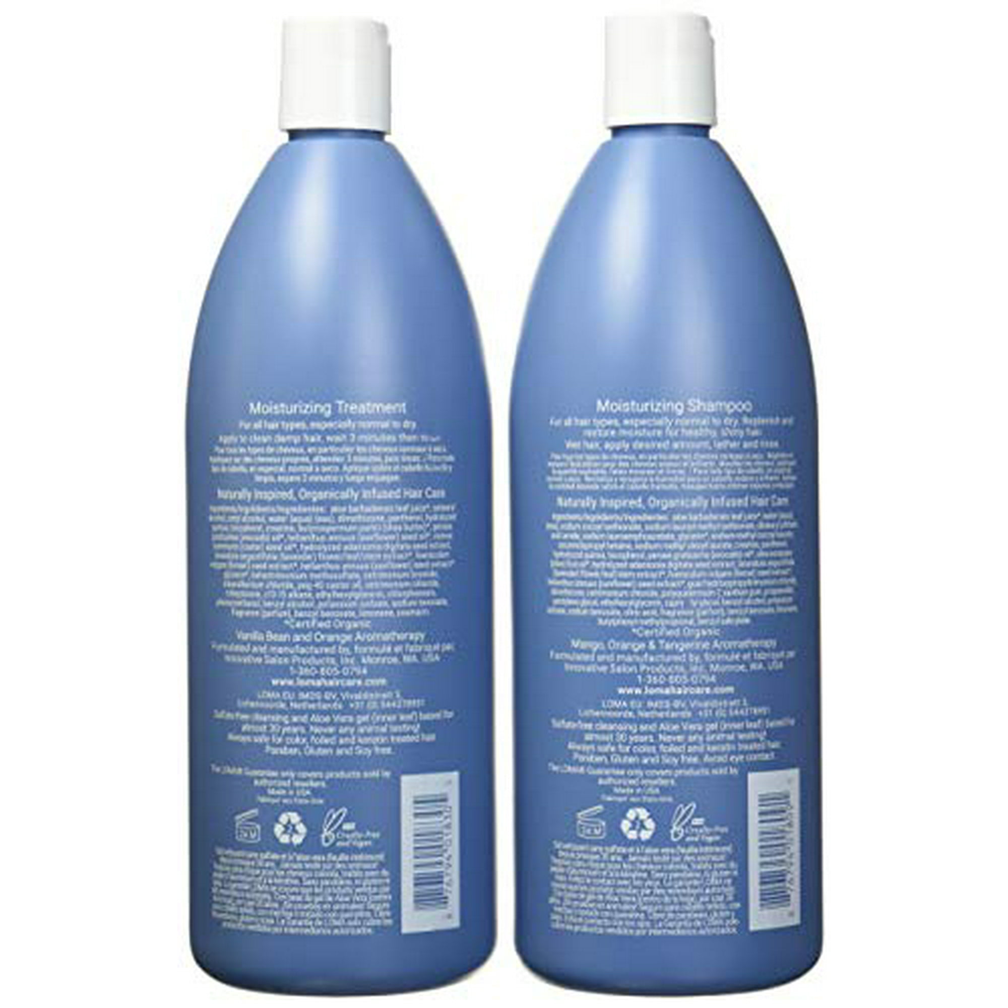 Loma Daily Shampoo & Conditioner top 33.8 oz Duo W/PUMPS