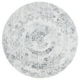 thumbnail image 2 of SAFAVIEH Abstract Emelly Floral Area Rug, Ivory/Black, 6' x 6' Round, 2 of 10