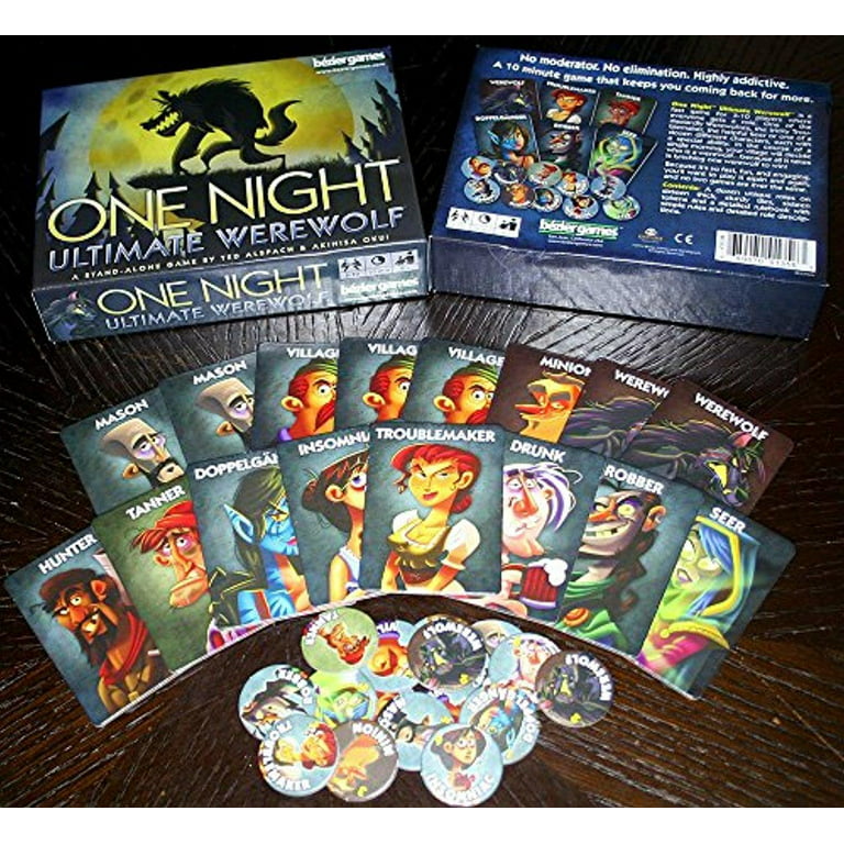 One Night Ultimate Werewolf Party Card Game – Radar Toys