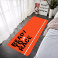 thumbnail image 4 of Felpudo de franela con estampado gráfico Ready To Race para baño, cocina, entrada, decoración del hogar, 4 of 4