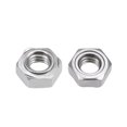 thumbnail image 1 of Unique Bargains Hex Weld Nuts,3/8-16 Carbon Steel with 3 Projections Machine Screw Gray 10 pcs, 1 of 3
