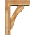 thumbnail image 3 of Ekena Millwork 8"W x 28"D x 40"H Olympic Block Rough Sawn Bracket w/ Offset Brace, Western Red Cedar, 3 of 25