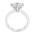thumbnail image 3 of Silvago Jewel Prong Set 2.2 Ct Round Cut Lab Created Diamond Ring - 14K White Gold Plated Women's Wedding Rings - Anniversary Gifts On Clearance - Diamond Rings - Simple Solitaire Engagement Rings, 3 of 3