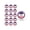 Paper Plate-16PCS-7IN, variant on Patriotic Flag Disposable Tableware - 4th of July Independence Day Paper Plates Cups Tissues Party Set for Holiday Gathering Picnic Festival Dining Decor