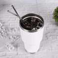 thumbnail image 2 of Taza Térmica De Acero Inoxidable De 30 Oz Blanco, 2 of 3