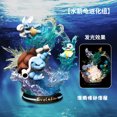 thumbnail image 1 of Figura de Pokémon Evolution Mewtwo Charizard Dragonite Blastoise Venusaur Gengar con luz LED, figura de anime de PVC, modelo de estatua, regalo, 1 of 5