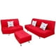 thumbnail image 1 of Sala Soho Tu Espacio Muebles 2-1-T Suede Rojo, 1 of 4