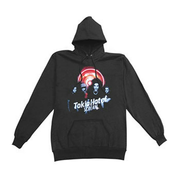 Tokio Hotel - Tokio Hotel Men's Scream Hooded Sweatshirt Black ...