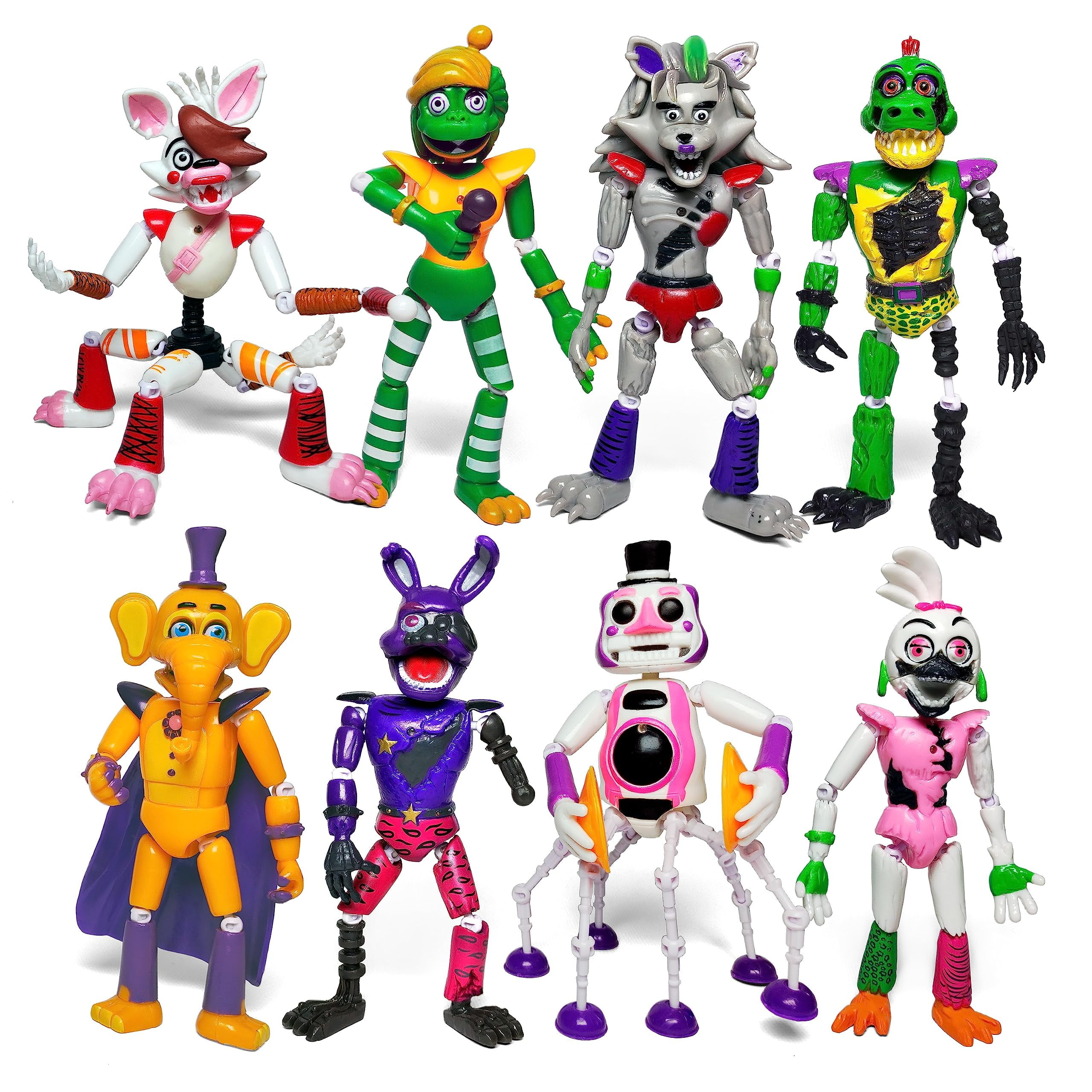 Five Nights at Freddy's　Reo Toysvill 8 pcs Inspired by Game Five Night at Freddys Toys