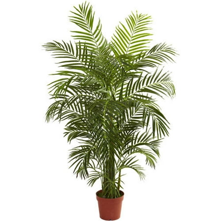 Nearly Natural 4-1/2' Areca Palm, UV Resistant, Indoor and Outdoor