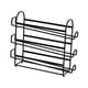 thumbnail image 4 of Soporte para huevos para refrigerador, dispensador de huevos rodante, gran capacidad, mantiene el orden, ahorra espacio, organizador de almacenamiento negro de 3 capas, 4 of 8