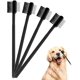 thumbnail image 1 of 4 Piezas Peine Multifuncional para Aseo de Mascotas Peine para Pulgas de Perro Cepillo de Peine para Ojos de Perro de Doble Cara para Perros Gatos Eliminación de Sarna y Moco brillar Electrónica, 1 of 5