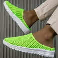 thumbnail image 5 of Dakaela Womens Mesh Walking Mules Comfortable Walking Running Shoes Open Back Slip on Sneakers, 5 of 7