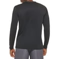 thumbnail image 2 of Calvin Klein Men's Standard Light Weight Quick Dry Long Sleeve 40+ UPF Protection, Black, XX-Large, 2 of 3