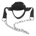 thumbnail image 1 of Wosthever Arnés para la cabeza y el cuello Soporte ajustable Negro para deportes de entrenamiento de levantamiento de pesas Gimnasios en casa, 1 of 1