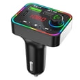 thumbnail image 2 of Adaptador de Audio MP3 shamjiam Bluetooth Transmisor FM multipuerto, 2 of 8
