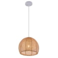 thumbnail image 1 of Bamboo Wicker Rattan Shade Pendant Light Hanging Ceiling Lamp Fixture Home 60W, 1 of 12