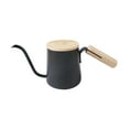 thumbnail image 3 of simhoa Pour over Coffee Kettle 250ml Comfortable Grip Tea Pot for Home Camping Cafe Black, 3 of 8