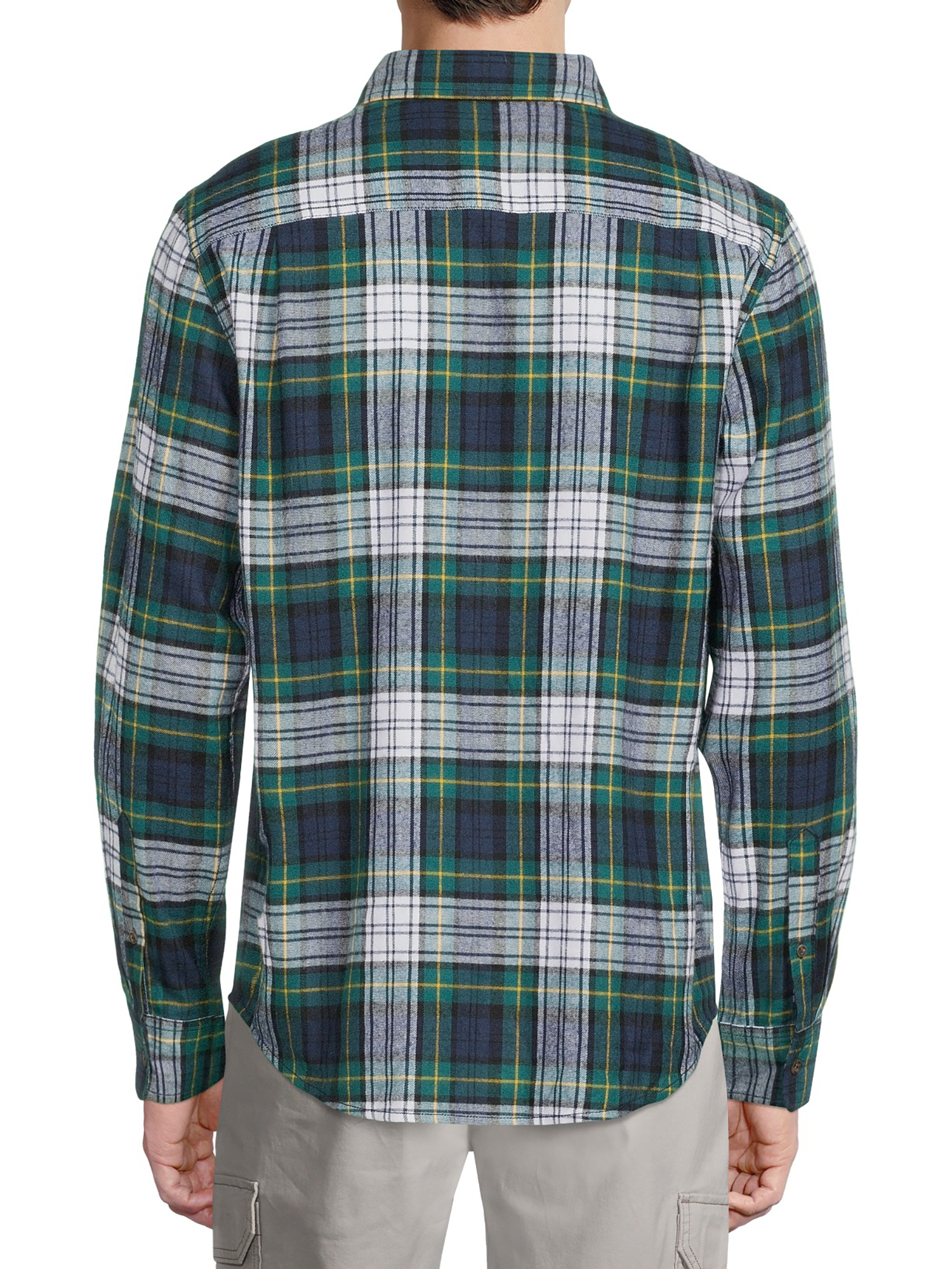 George Men's and Big Men's Super Soft Flannel Shirt, up to 5XLT - image 2 of 5
