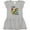 AC-Heather Grey, variant on Farmer I Rule the Roost Rooster Girls Toddler Dress