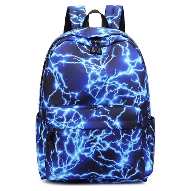 Maoww Sac à Dos pour Enfants Sac d'École pour Enfants Voyage Randonnée Sangles Réglables Boîte à Stylos Sac de Rangement Bleu