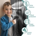 thumbnail image 3 of Blackout Kids Curtains,Highland Cattle with Birds Childrens Insulated Curtains Set Of 2,Bedroom Essentials,Toddler Room Decor 42x84in(106x213cm), 3 of 4