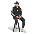 thumbnail image 2 of adidas Sudadera Essentials 3-Stripes French Terry Hoodie para Hombres, Negro, L, 2 of 5